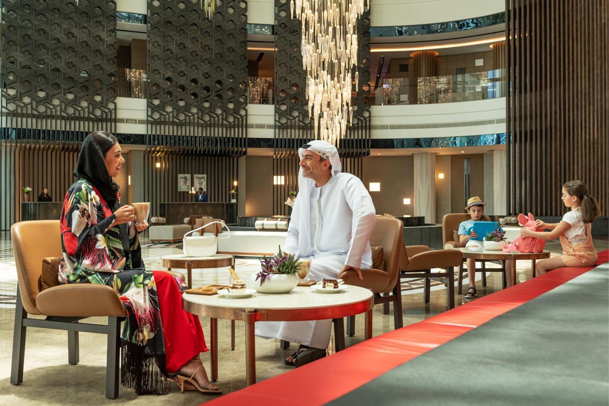 Hotel Marriott Marquis Dubaj Zewnętrze zdjęcie